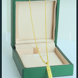 18k Gold Chain with pendant