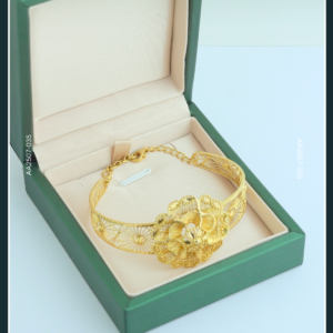 21k Gold Half Bangle