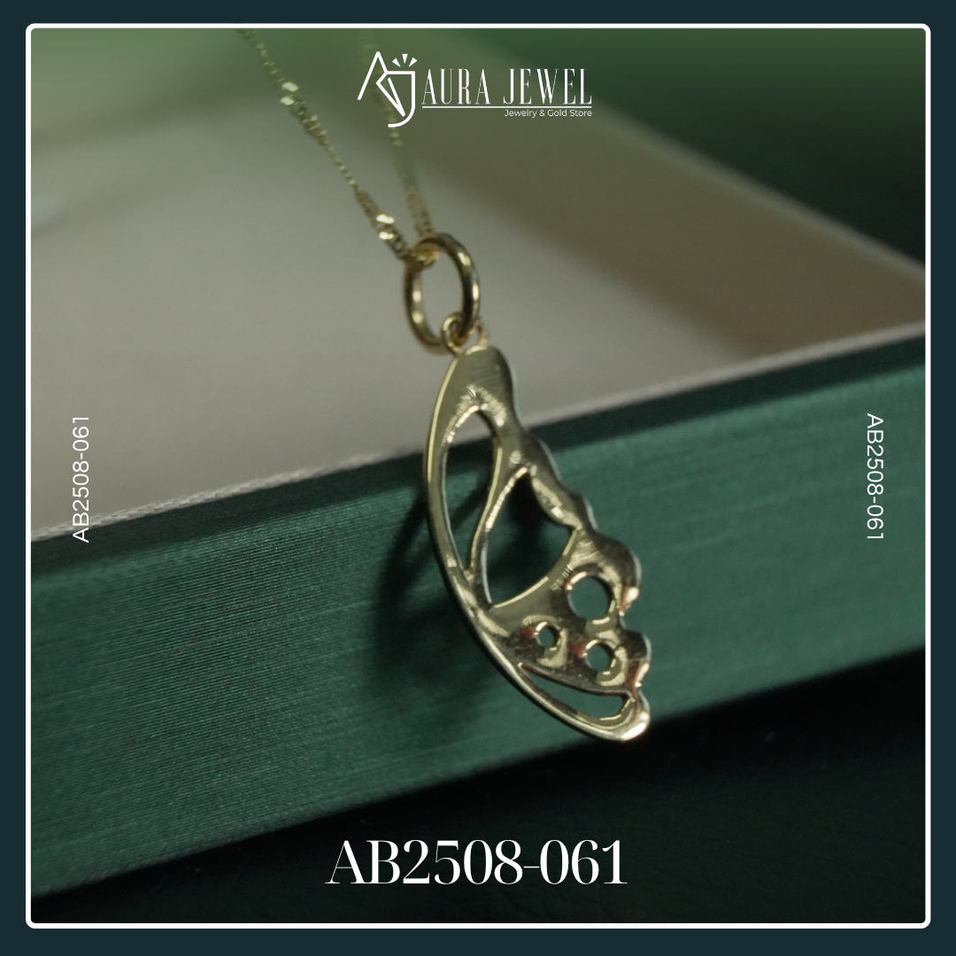 18K GOLD CHAIN WITH PENDANT - Image 2