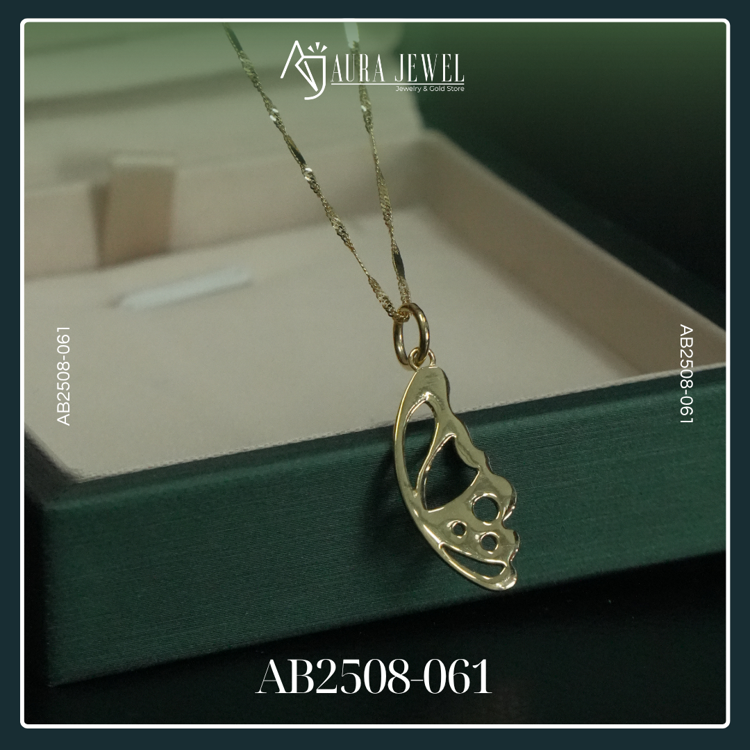 18K GOLD CHAIN WITH PENDANT - Image 3