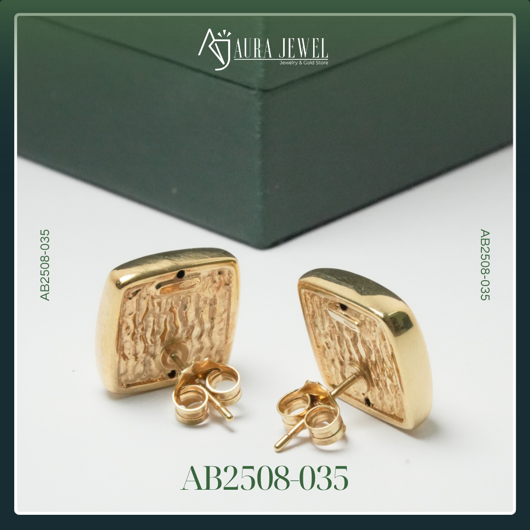 18K GOLD EARRINGS - Image 2