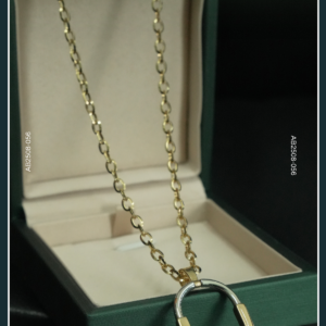 18K GOLD CHAIN WITH PENDANT