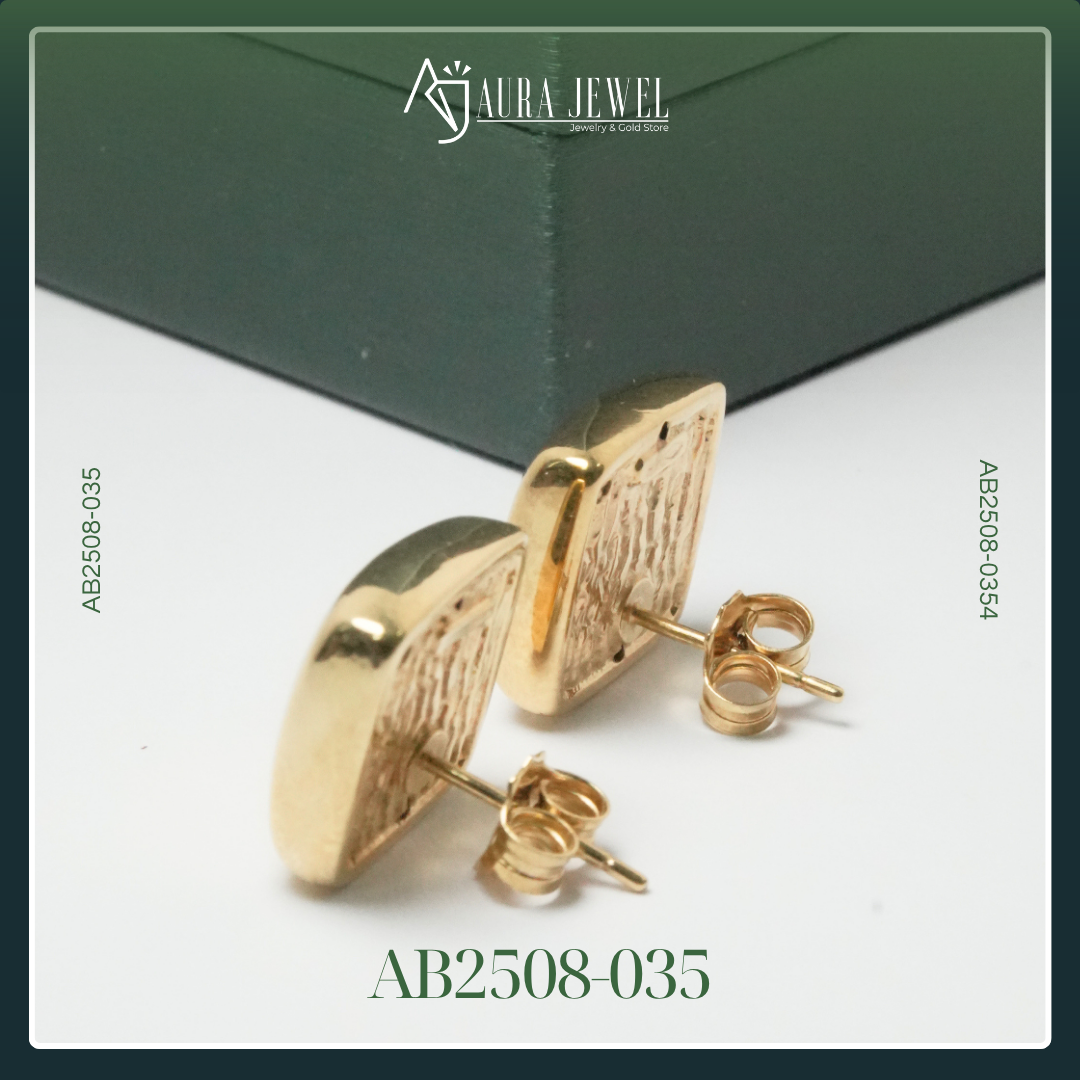 18K GOLD EARRINGS - Image 3