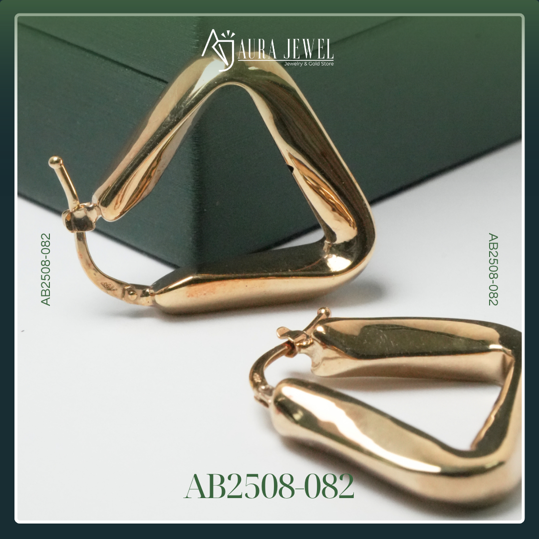 18K GOLD EARRINGS - Image 2