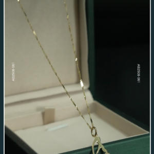 18K GOLD CHAIN WITH PENDANT