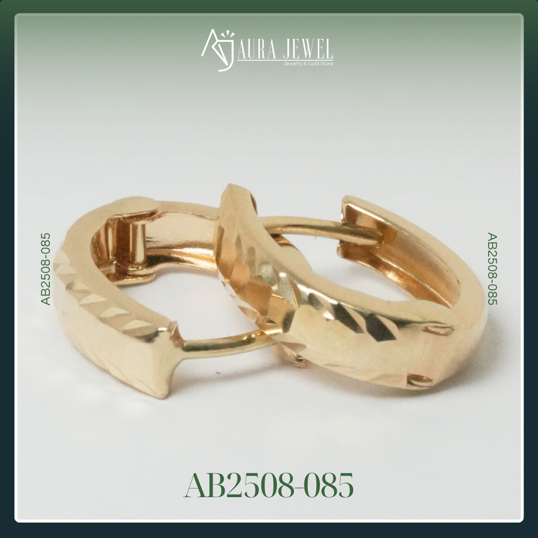 18K GOLD EARRINGS - Image 3