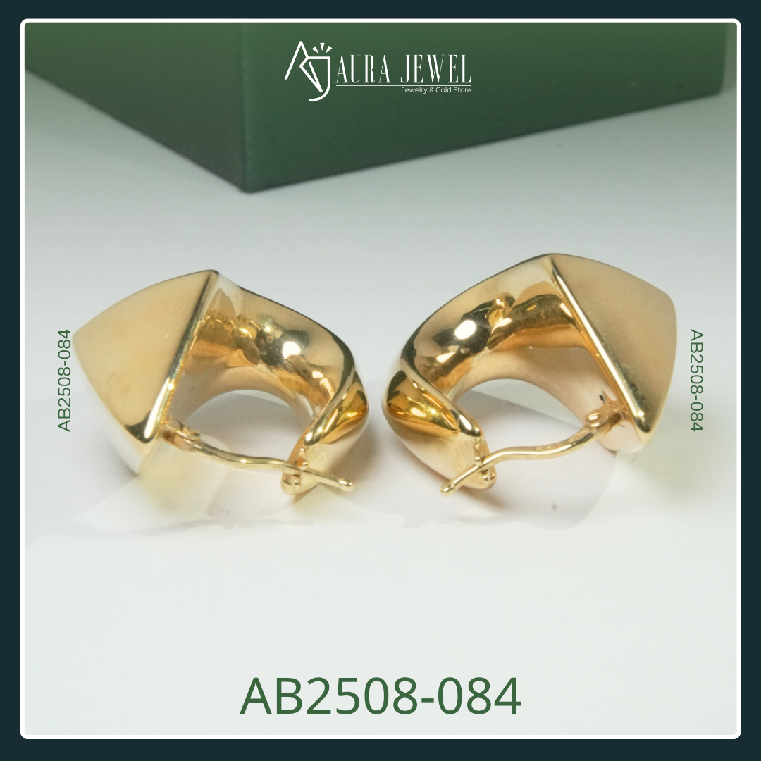 18K GOLD EARRINGS - Image 2