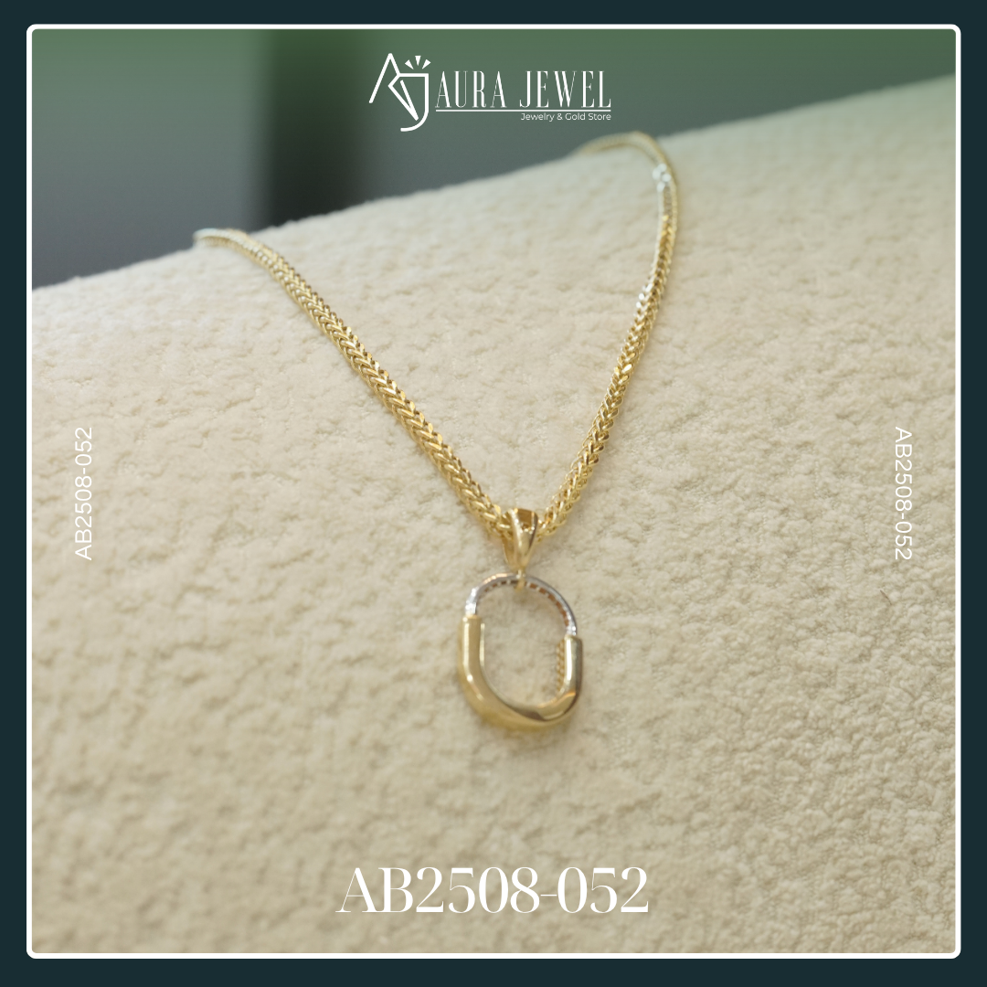 18K PAWNABLE GOLD CHAIN WITH PENDANT - Image 2
