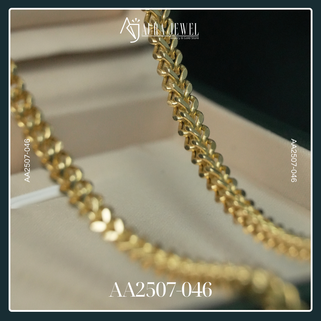 18K GOLD NECKLACE - Image 3