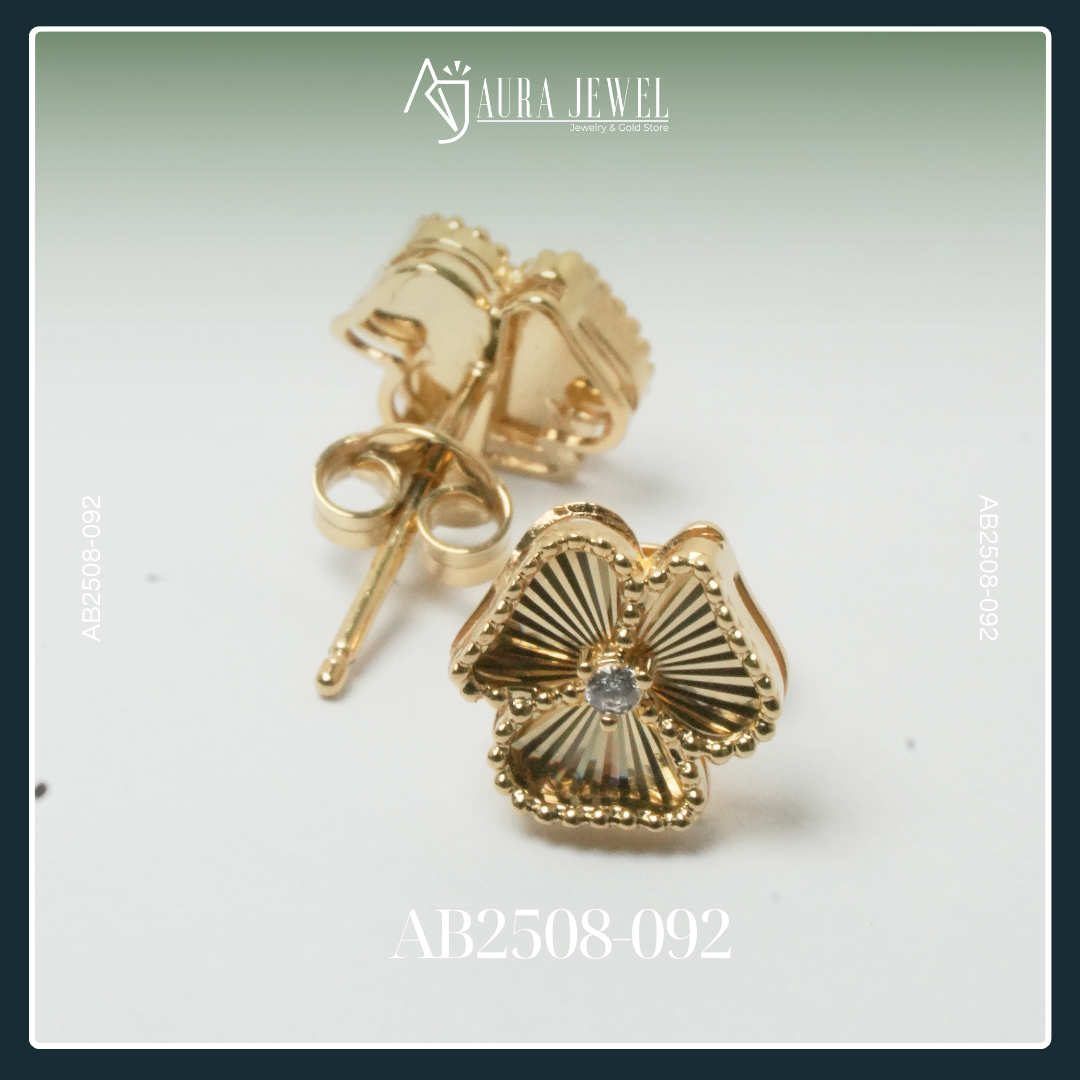18K GOLD EARRINGS - Image 3
