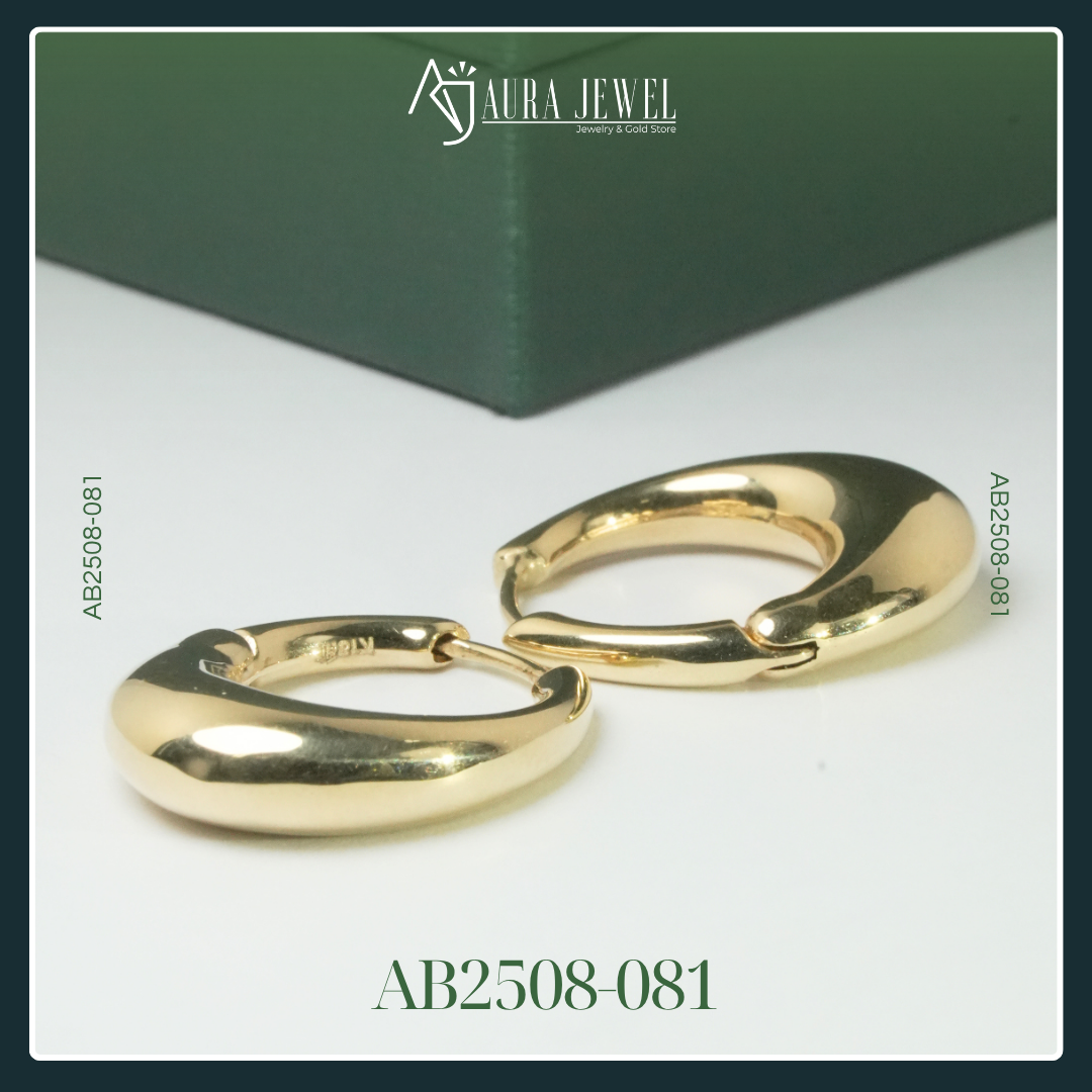 18K GOLD EARRINGS - Image 2