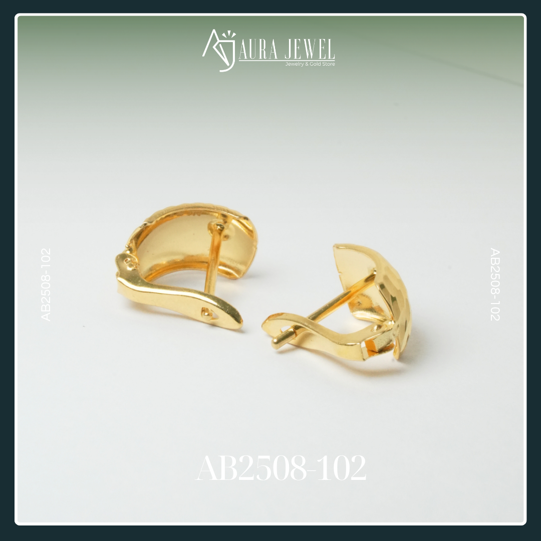 18K GOLD EARRINGS - Image 2