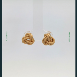 18K KNOT GOLD EARRINGS