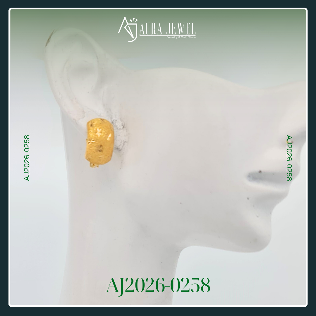 18K CLIP GOLD EARRINGS - Image 3