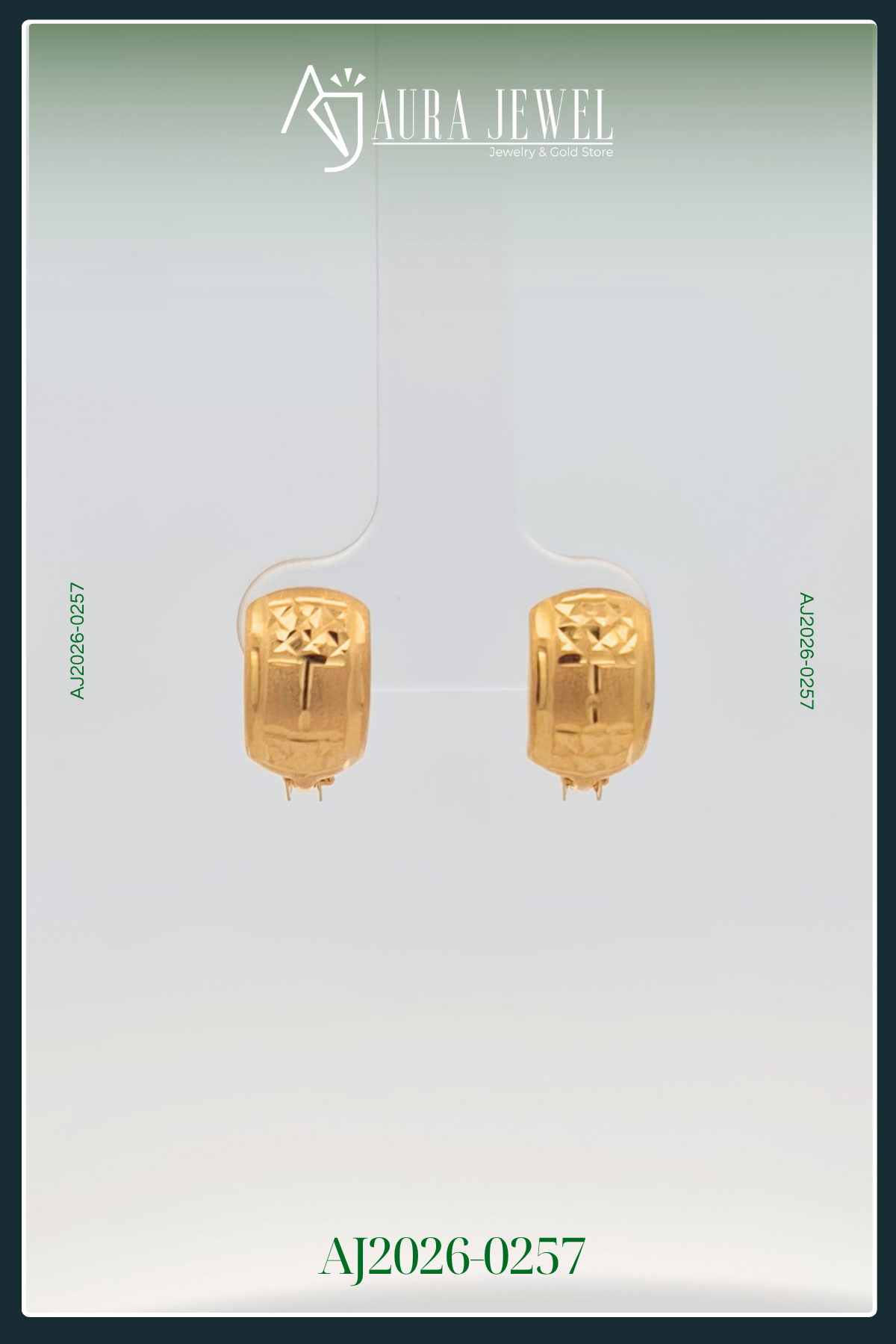 18K CLIP GOLD EARRINGS