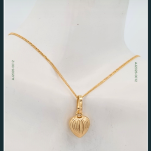 18K HEART GOLD EARRINGS