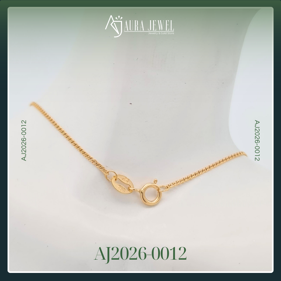 18K HEART GOLD EARRINGS - Image 3