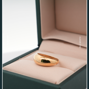 18K DOME GOLD RING