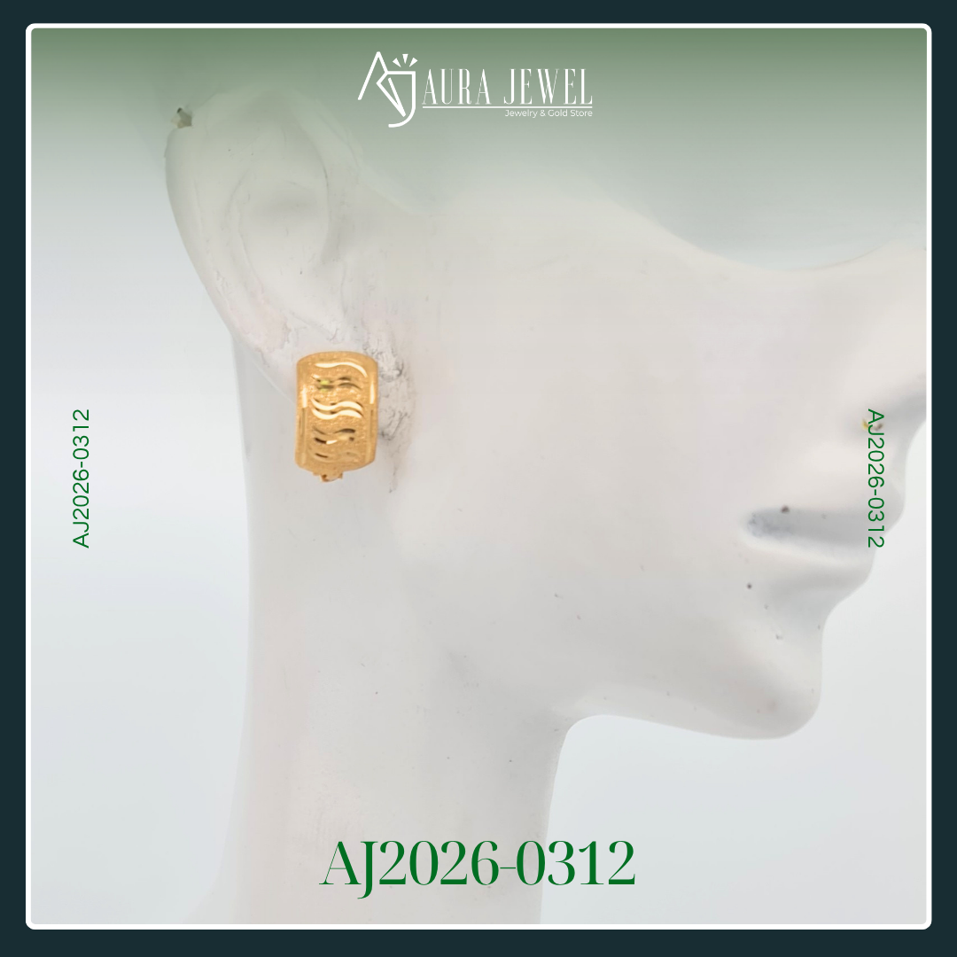 18K CLIP GOLD EARRINGS - Image 3