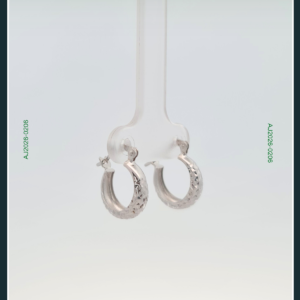18K WHITE GOLD EARRINGS