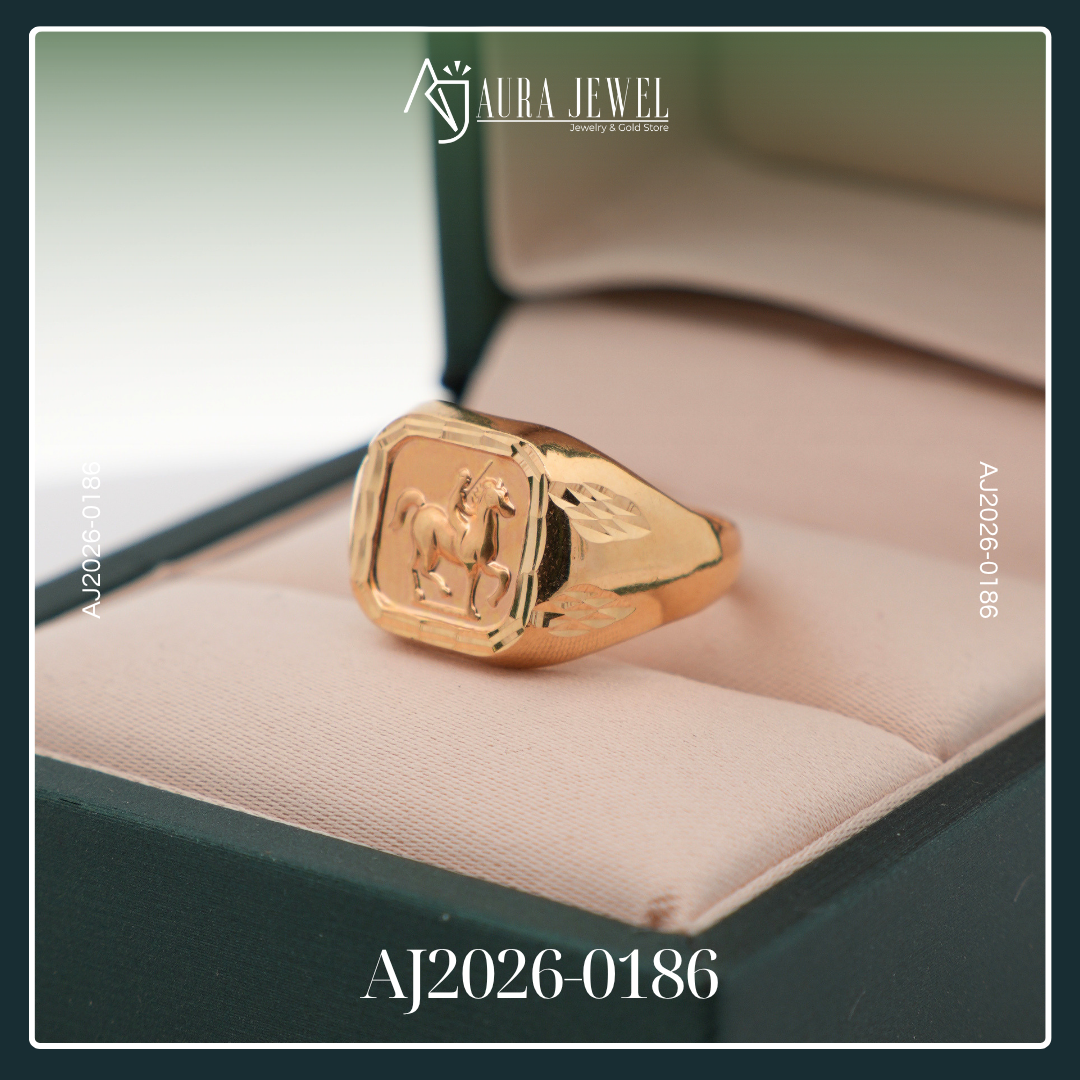 18K GOLD RING - Image 3