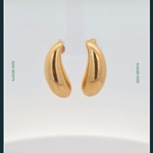 18K TEAR DROP GOLD EARRINGS