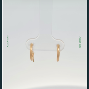 18K HOOP GOLD EARRINGS
