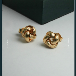 18K KNOT GOLD EARRINGS