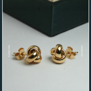 18K KNOT GOLD EARRINGS