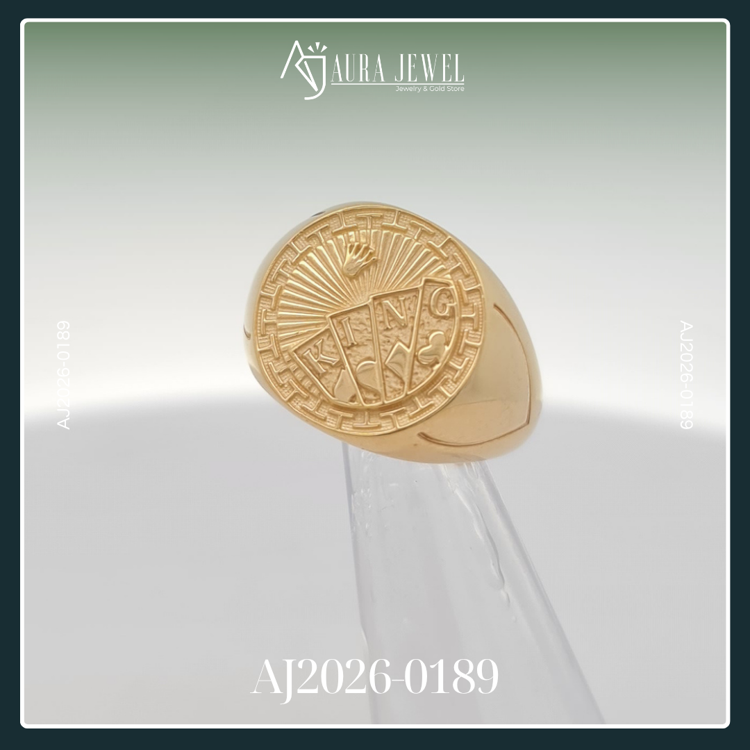 18K GOLD RING - Image 3