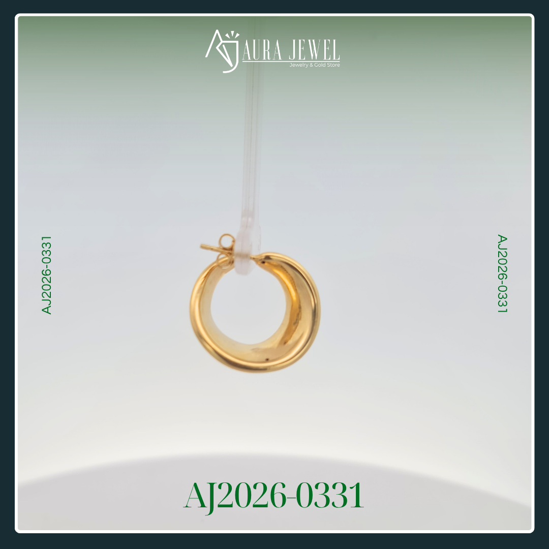 18K GOLD EARRINGS - Image 2