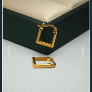 18K HOOP GOLD EARRINGS