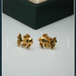18K FISH GOLD EARRINGS