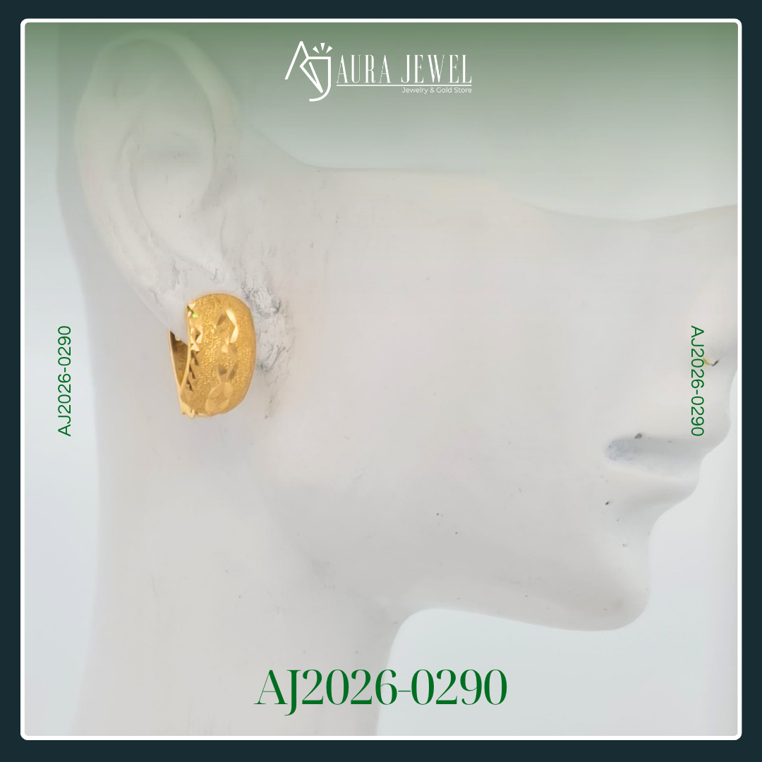 18K CLIP GOLD EARRINGS - Image 3