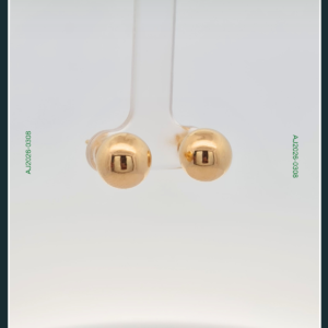 18K BALL GOLD EARRINGS