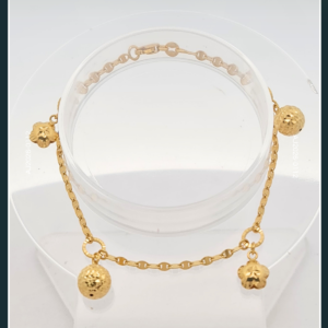 18K CHARM GOLD BRACELET