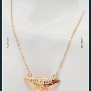 18K PRADA GOLD NECKLACE