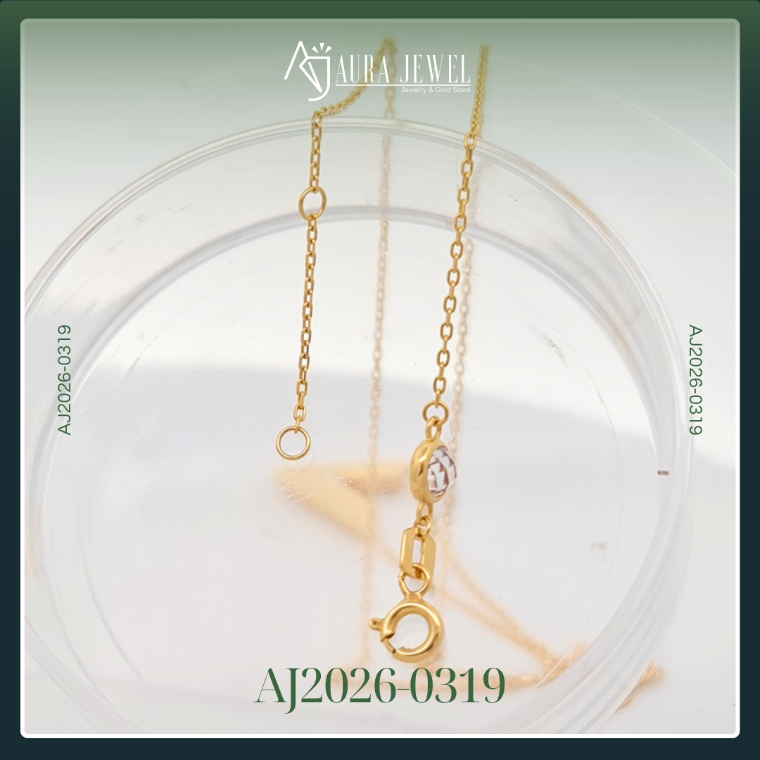 18K GOLD NECKLACE - Image 3