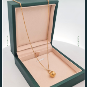 18 Karat Pawnable Ball Chain with Pendant